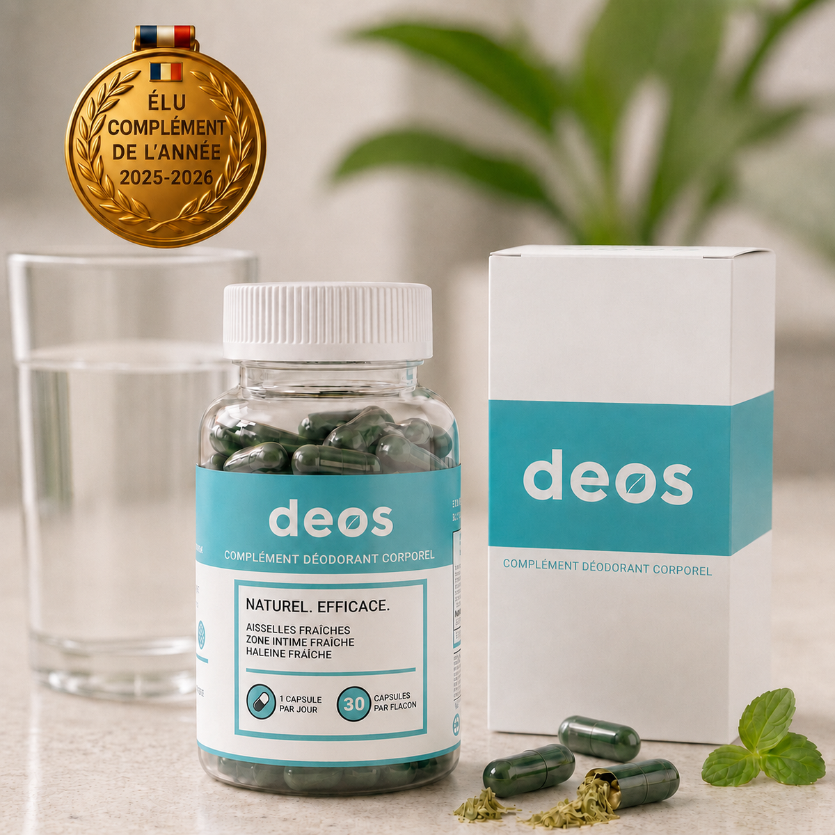 DEOS | COMPLÉMENT ANTI-ODEUR