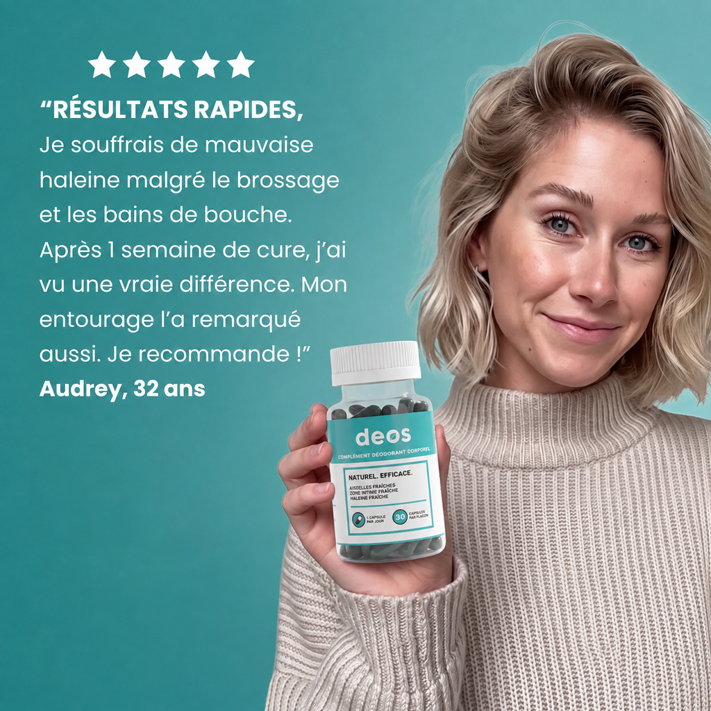 DEOS | COMPLÉMENT ANTI-ODEUR